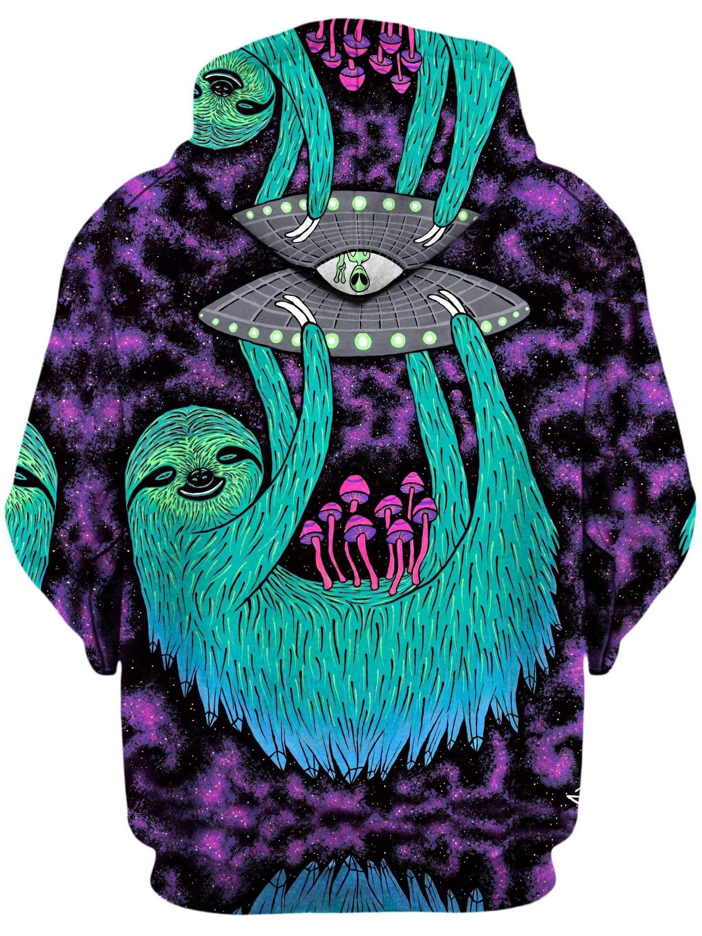 Sloth Abduction Unisex Hoodie, Set 4 Lyfe, | iEDM
