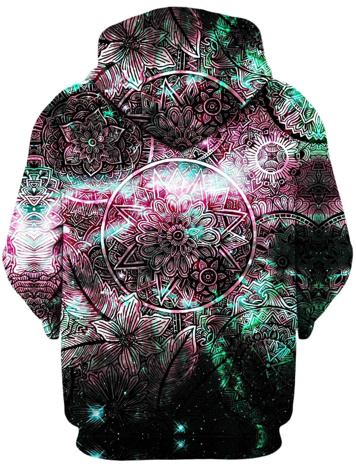 Star Mandala Vibe Unisex Zip-Up Hoodie, Set 4 Lyfe, | iEDM