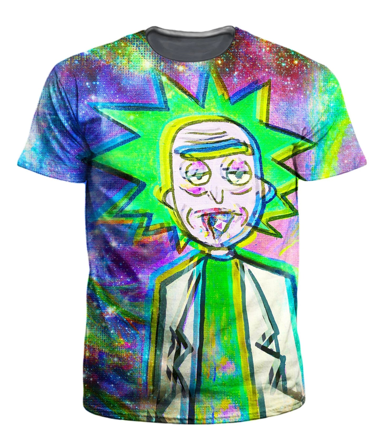 Trippy Rick Men's T-Shirt, Set 4 Lyfe, | iEDM