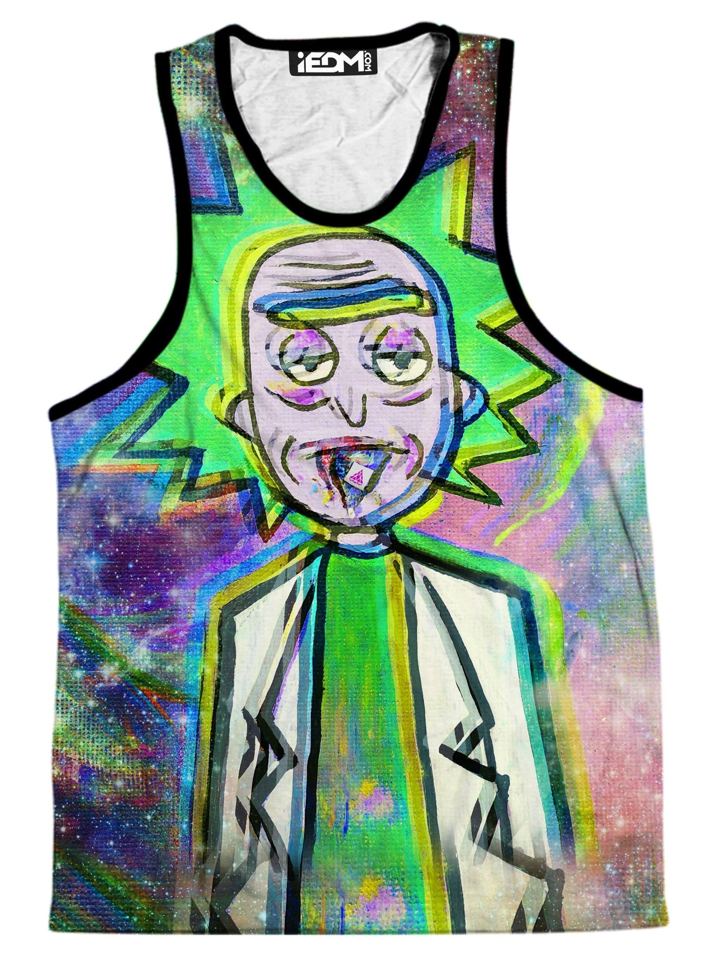 Trippy Rick Men's Tank, Set 4 Lyfe, | iEDM