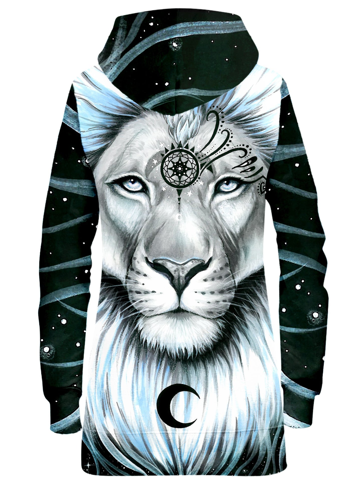 Svenja Jodicke Lion Galaxy Hoodie Dress - iEDM