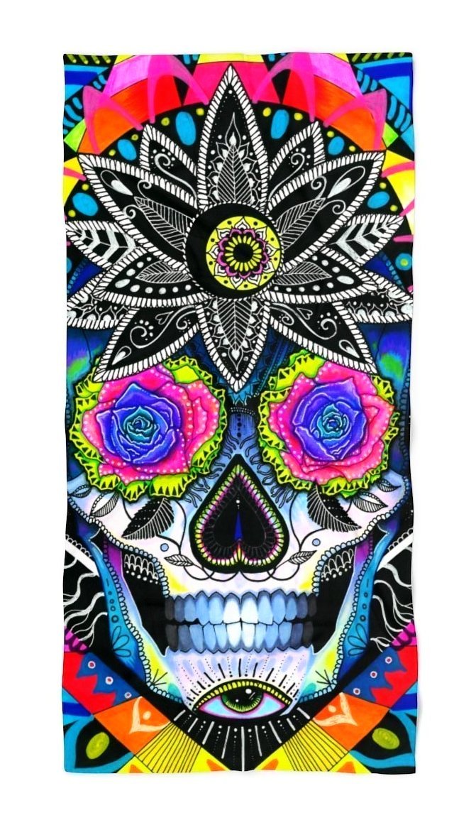 Suger Skull Beach Throw, Svenja Jodicke, | iEDM