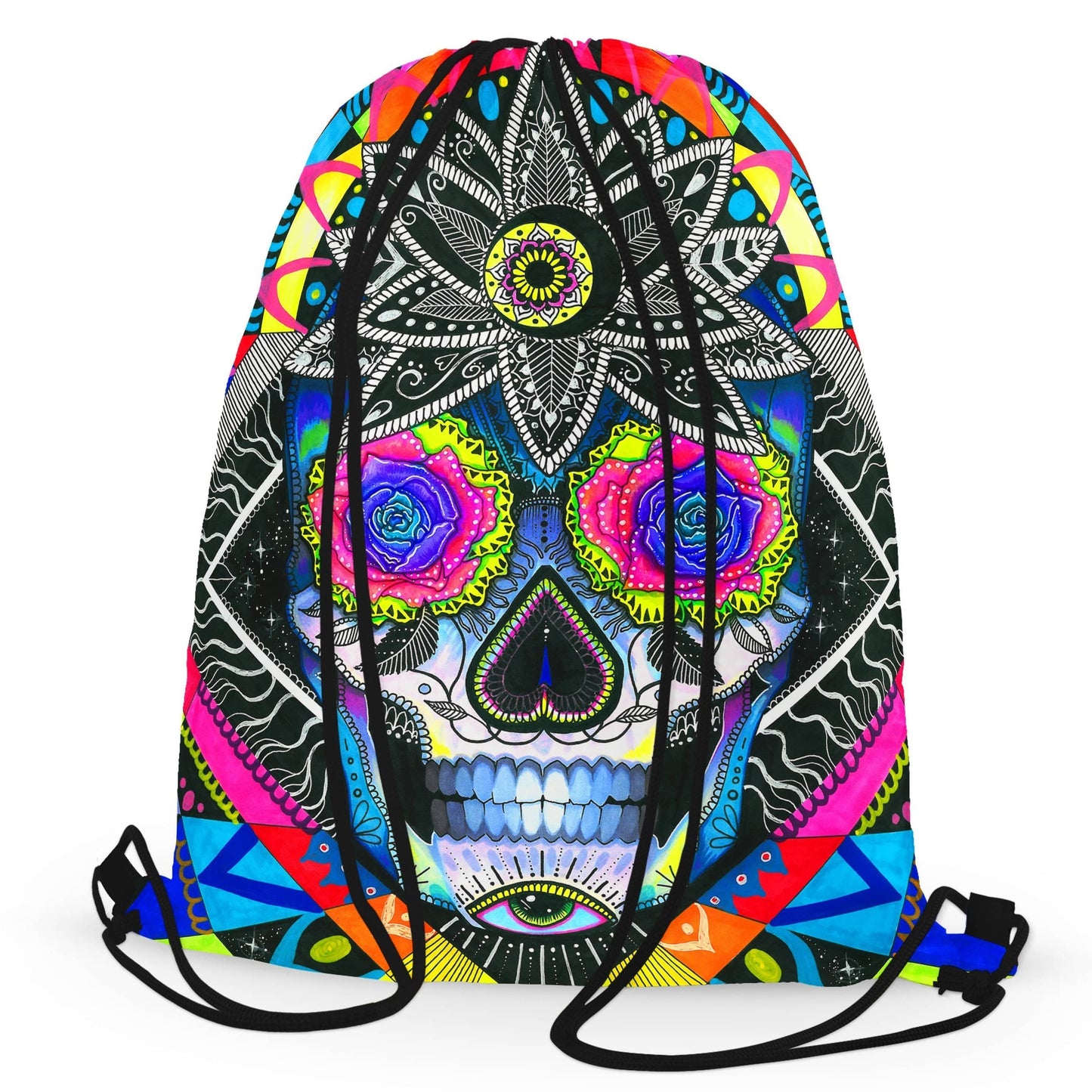 Suger Skull Drawstring Bag, Svenja Jodicke, | iEDM