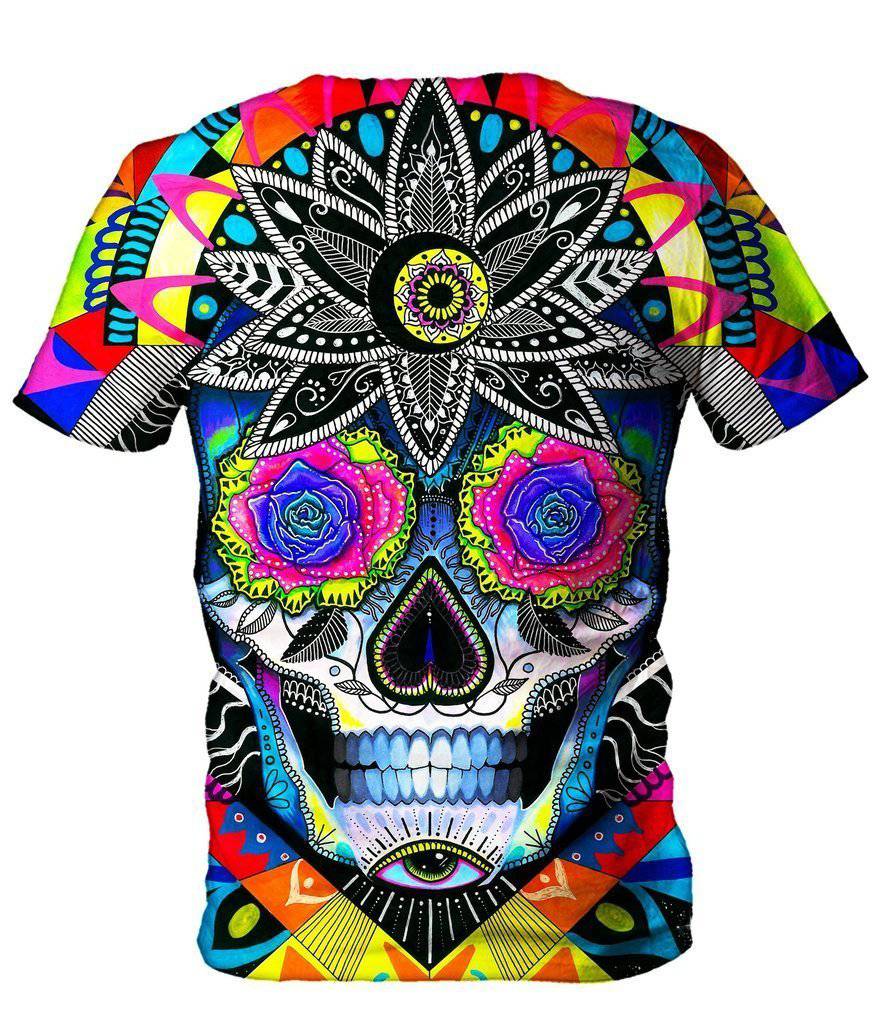 Suger Skull T-Shirt and Shorts Combo, Svenja Jodicke, | iEDM