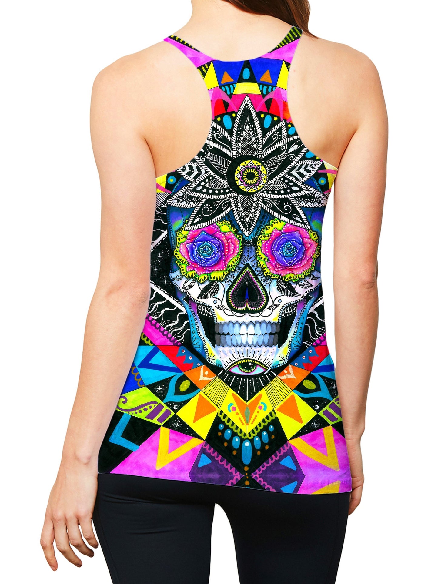 Suger Skull Women's Tank, Svenja Jodicke, | iEDM