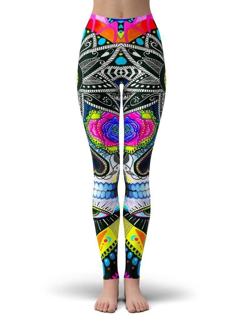 Suger Skull Women's Tank and Leggings Combo, Svenja Jodicke, | iEDM