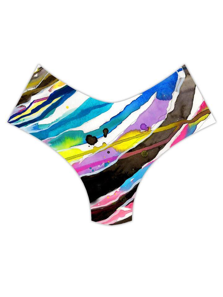 Zebra Bunt Booty Shorts, Svenja Jodicke, | iEDM