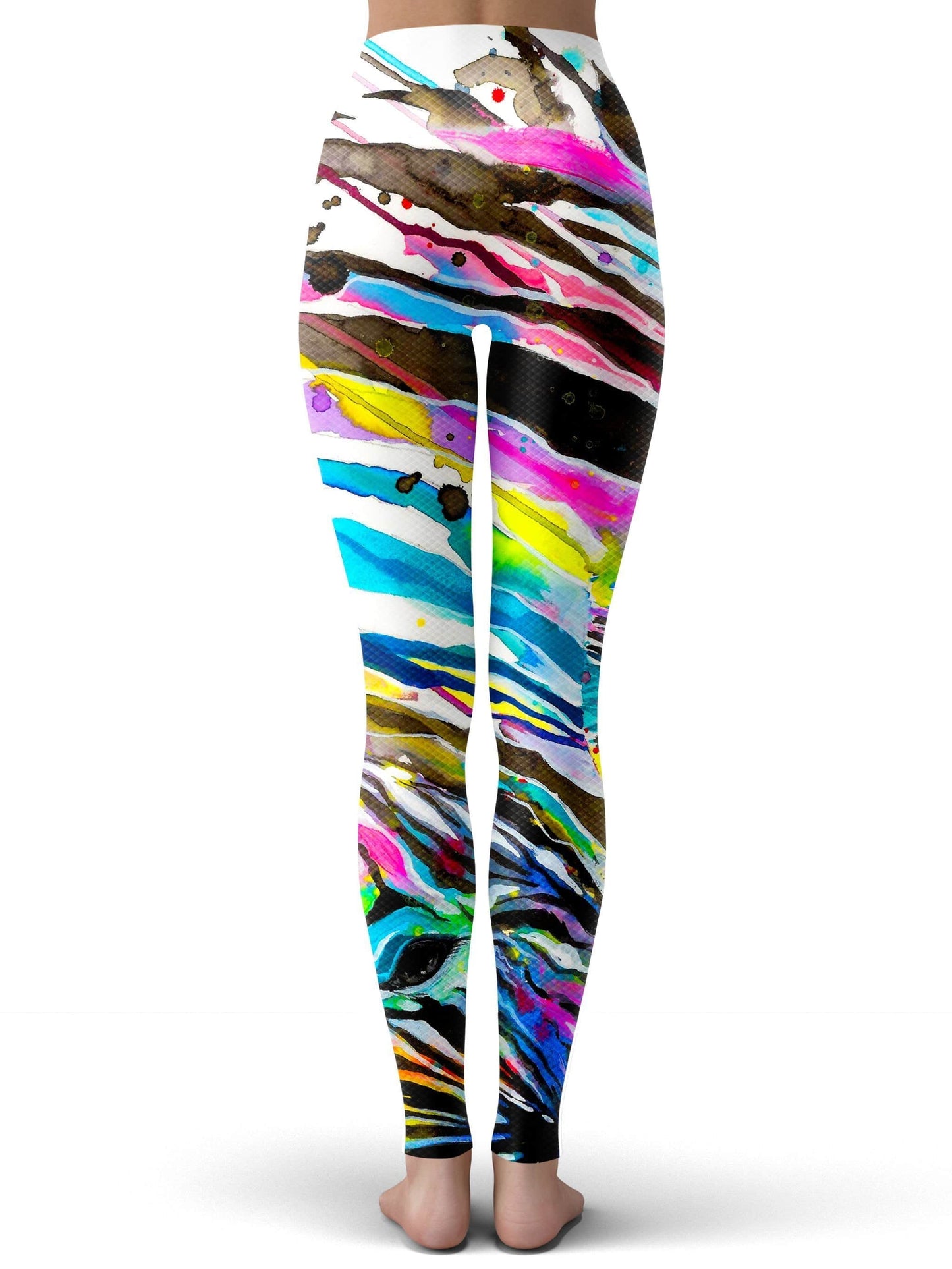 Zebra Bunt Foil Leggings, Svenja Jodicke, | iEDM