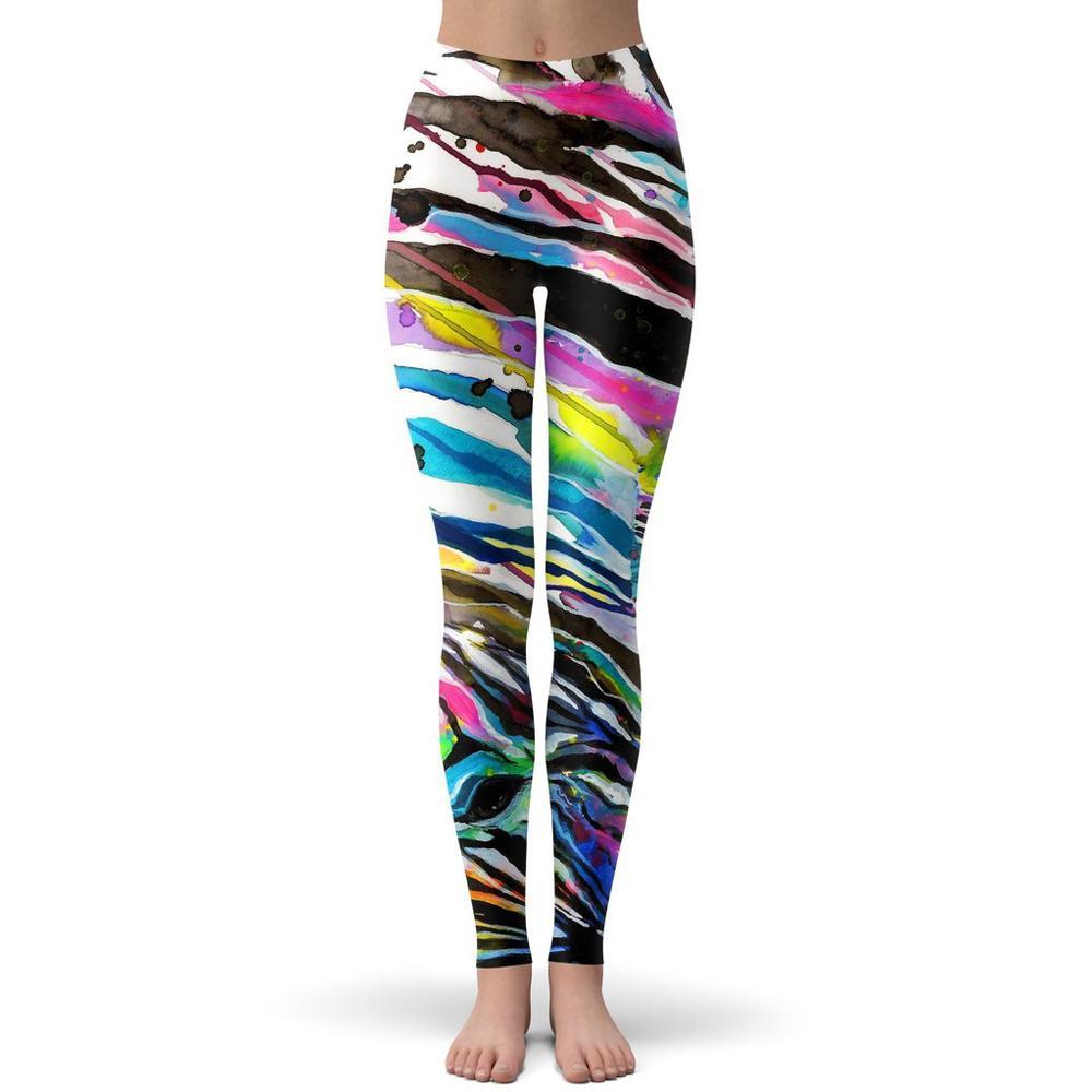 Svenja Jodicke Zebra Bunt Hoodie and Leggings Combo - iEDM