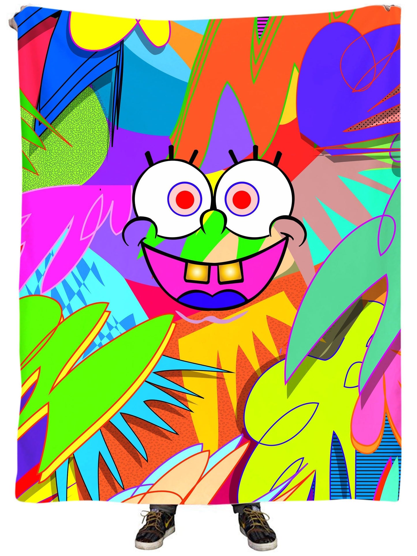 Bob Drome Plush Blanket, Technodrome, | iEDM