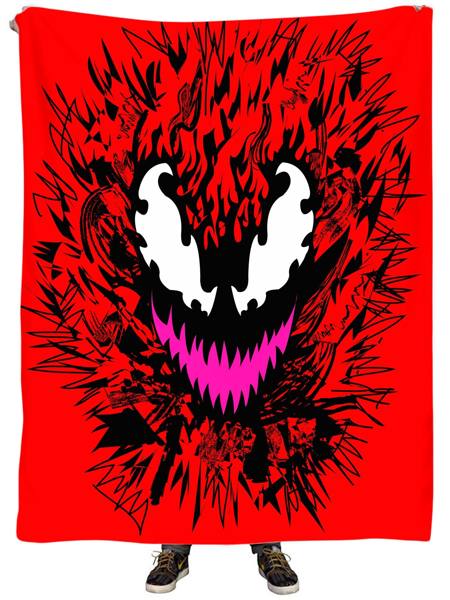 Carnage Plush Blanket, Technodrome, | iEDM