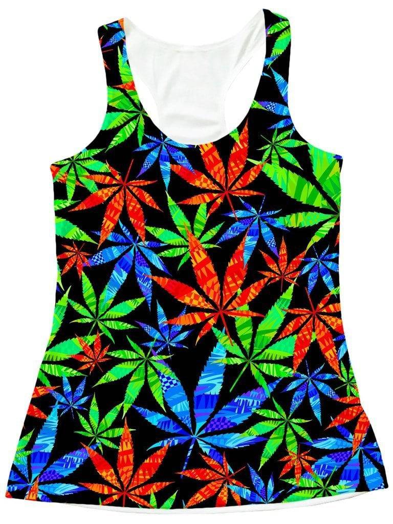 Weed Women's Tank and Leggings Combo, Technodrome, | iEDM
