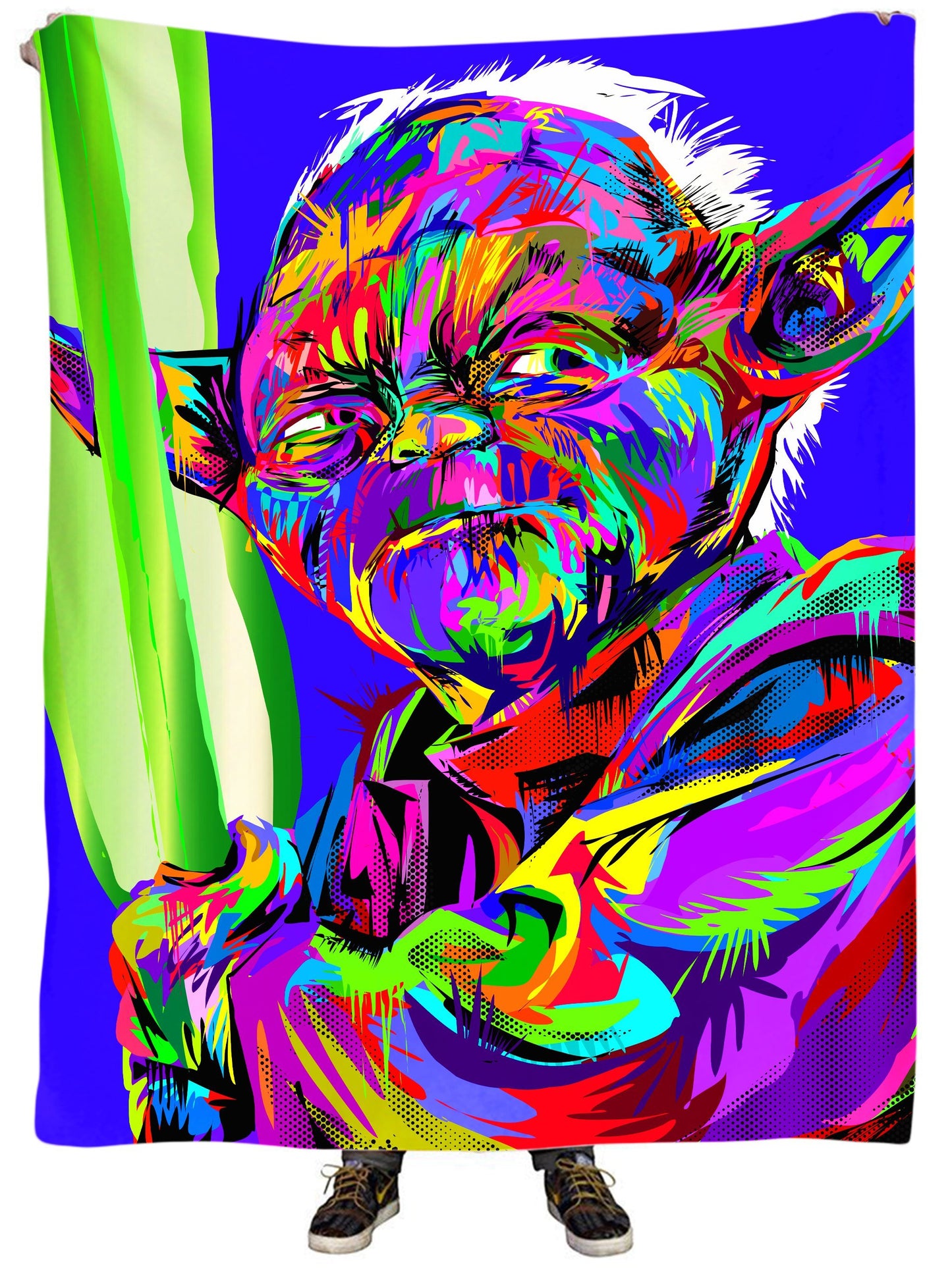 Yoda Drome Plush Blanket, Technodrome, | iEDM