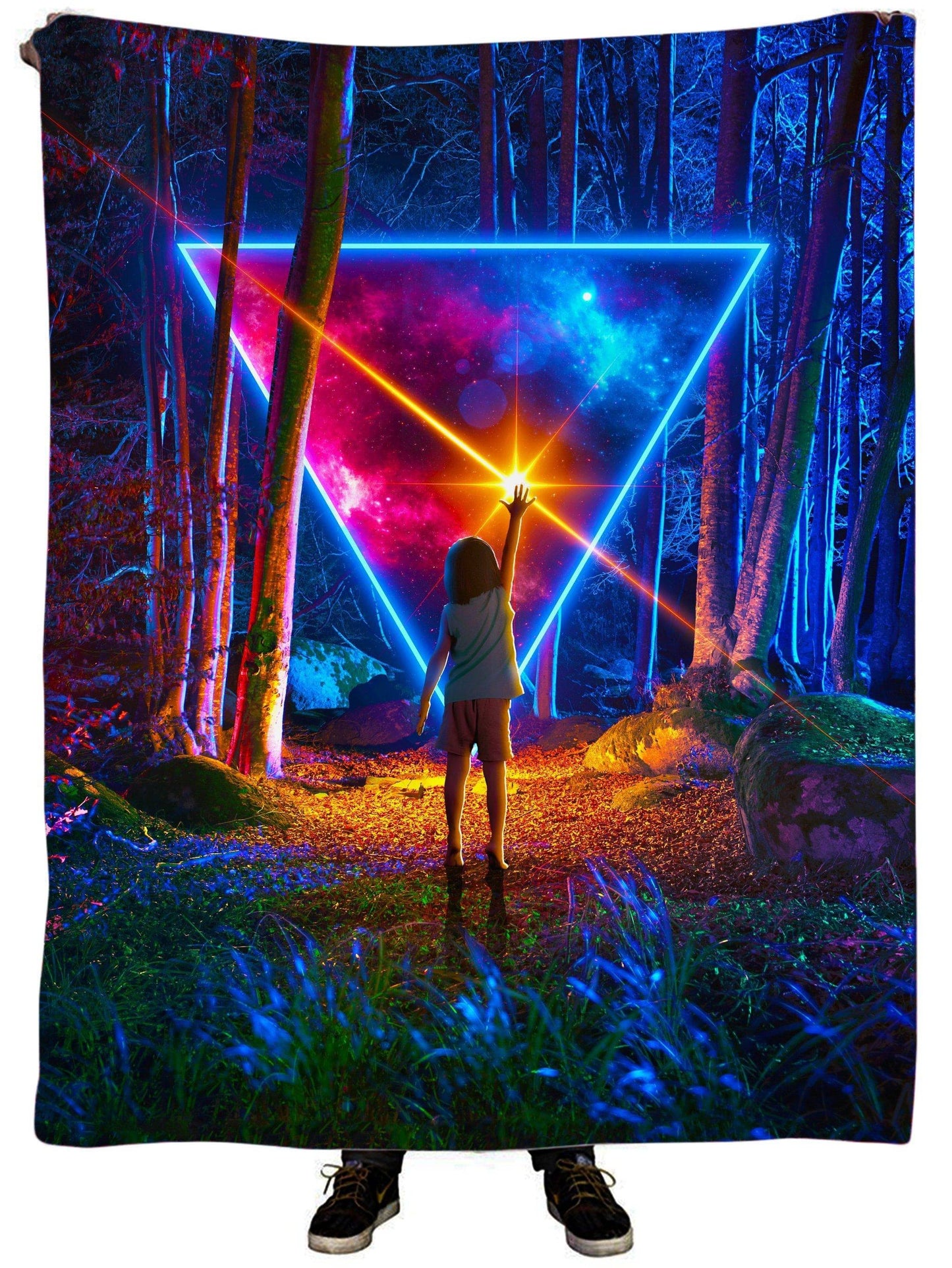 Awe & Wonder Plush Blanket, Think Lumi, | iEDM