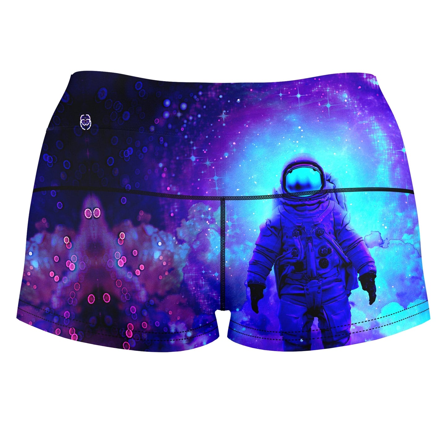 Finally Home High-Waisted Women's Shorts, Think Lumi, | iEDM