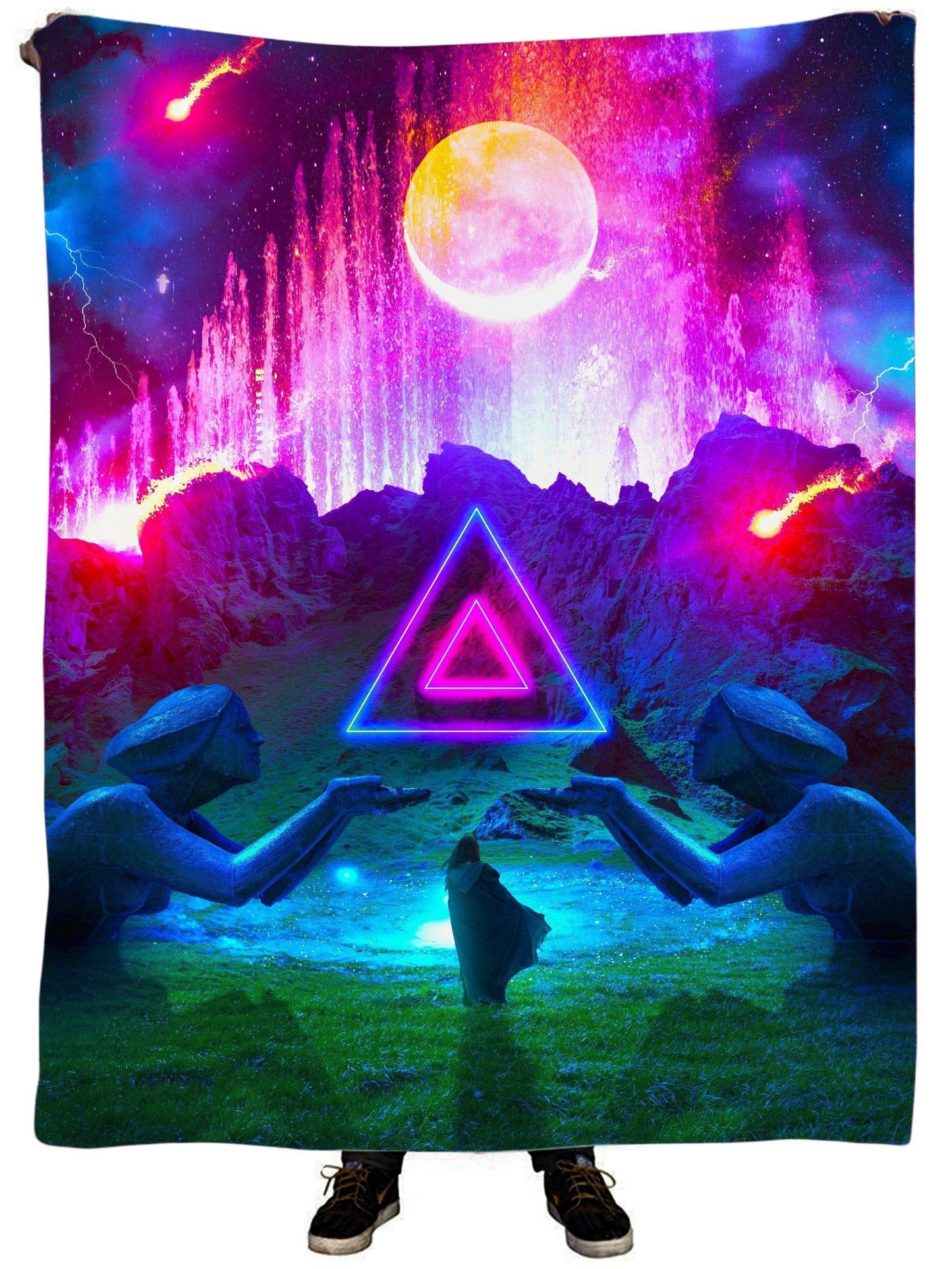 Fountain Plush Blanket, Think Lumi, | iEDM