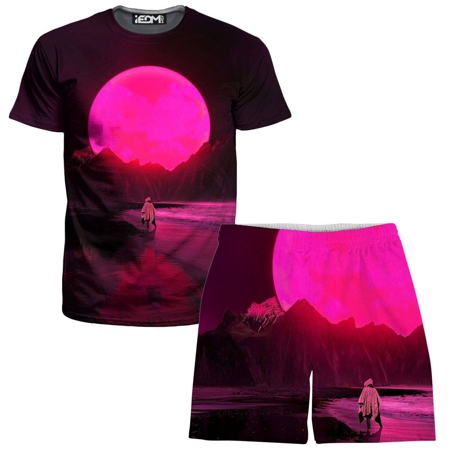 Mercury Sunset T-Shirt and Shorts Combo, Think Lumi, | iEDM
