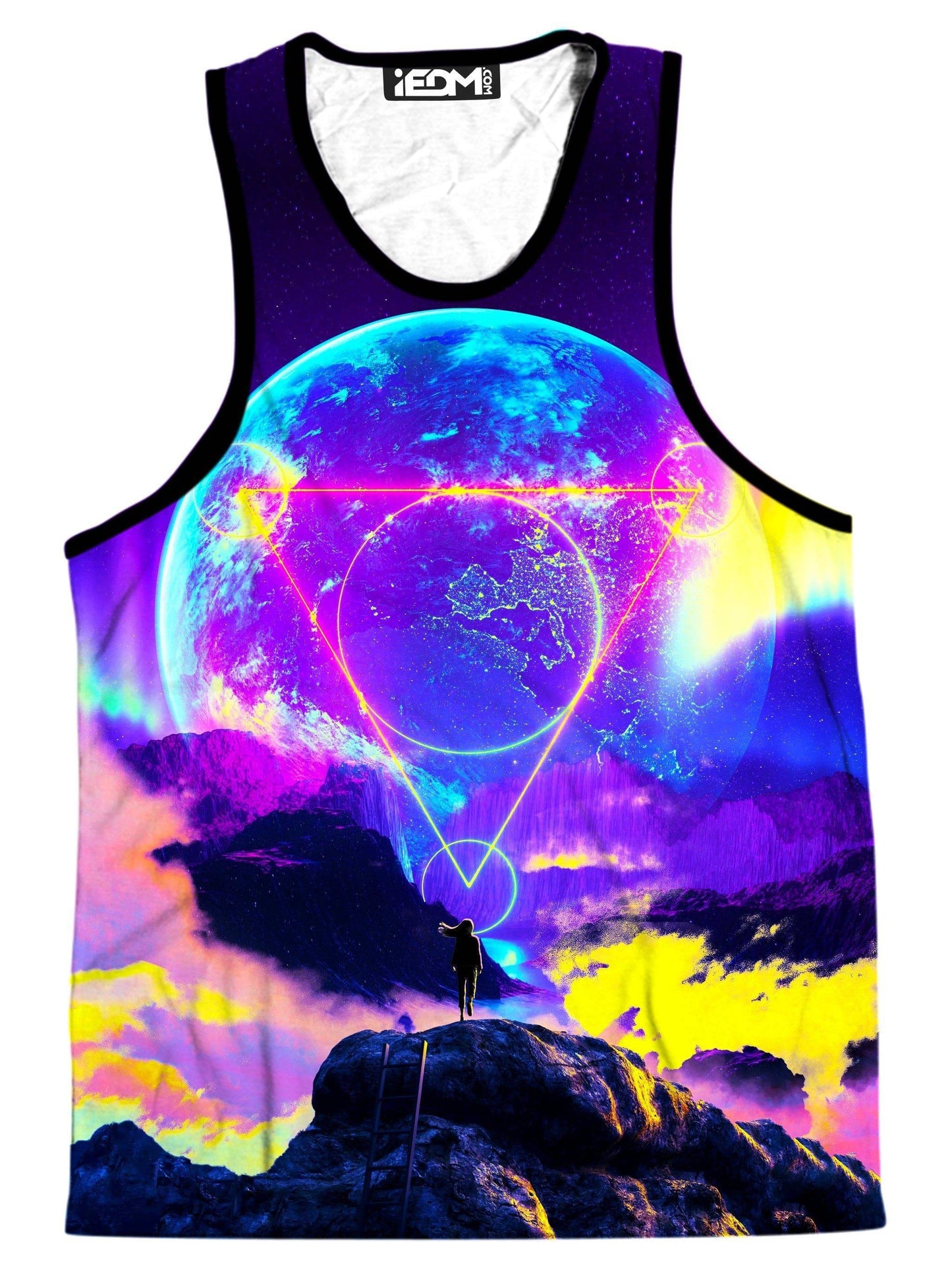 Neon Night Men's Tank, Think Lumi, | iEDM