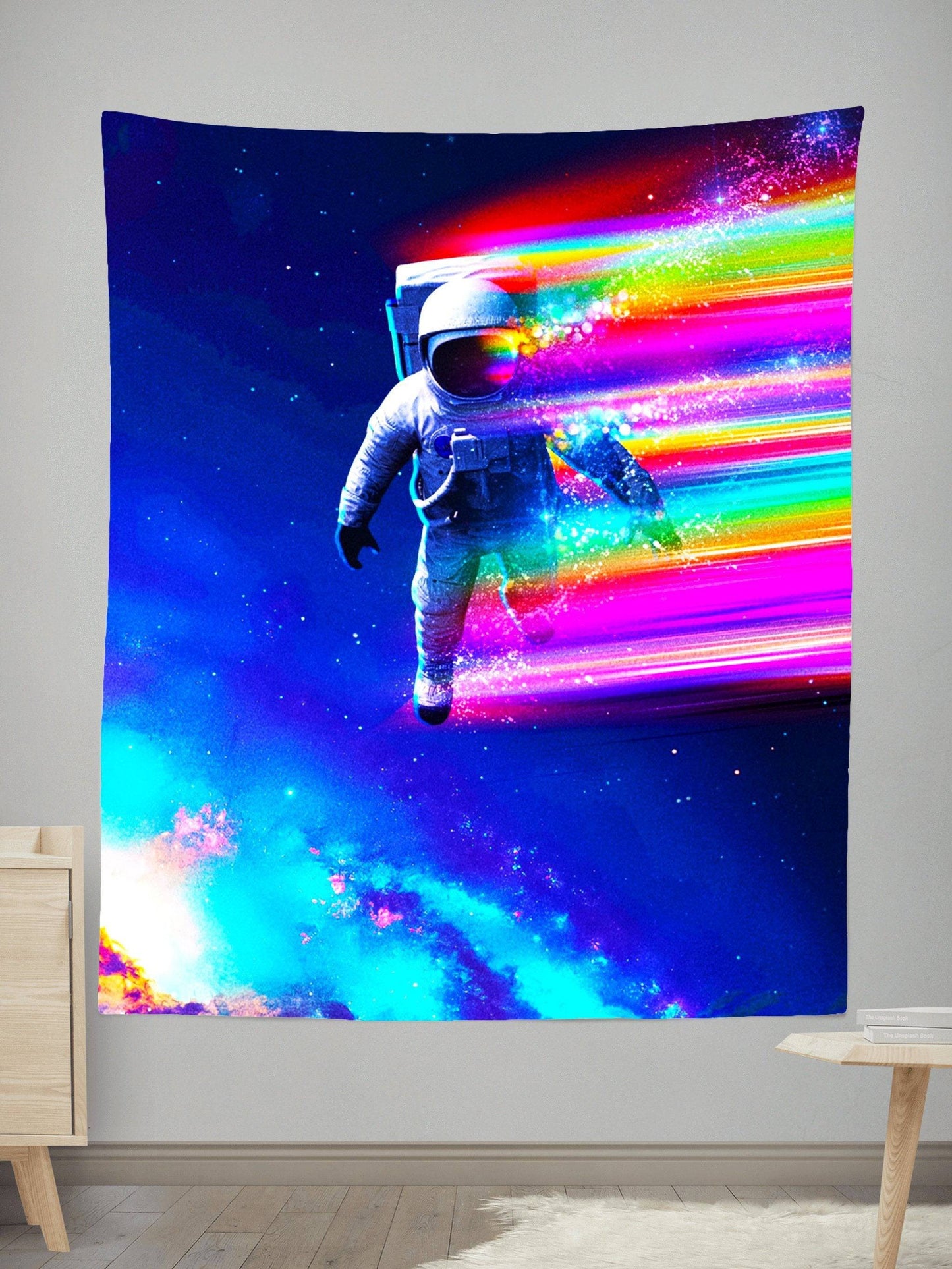 Rainbow Glow Tapestry, Think Lumi, | iEDM