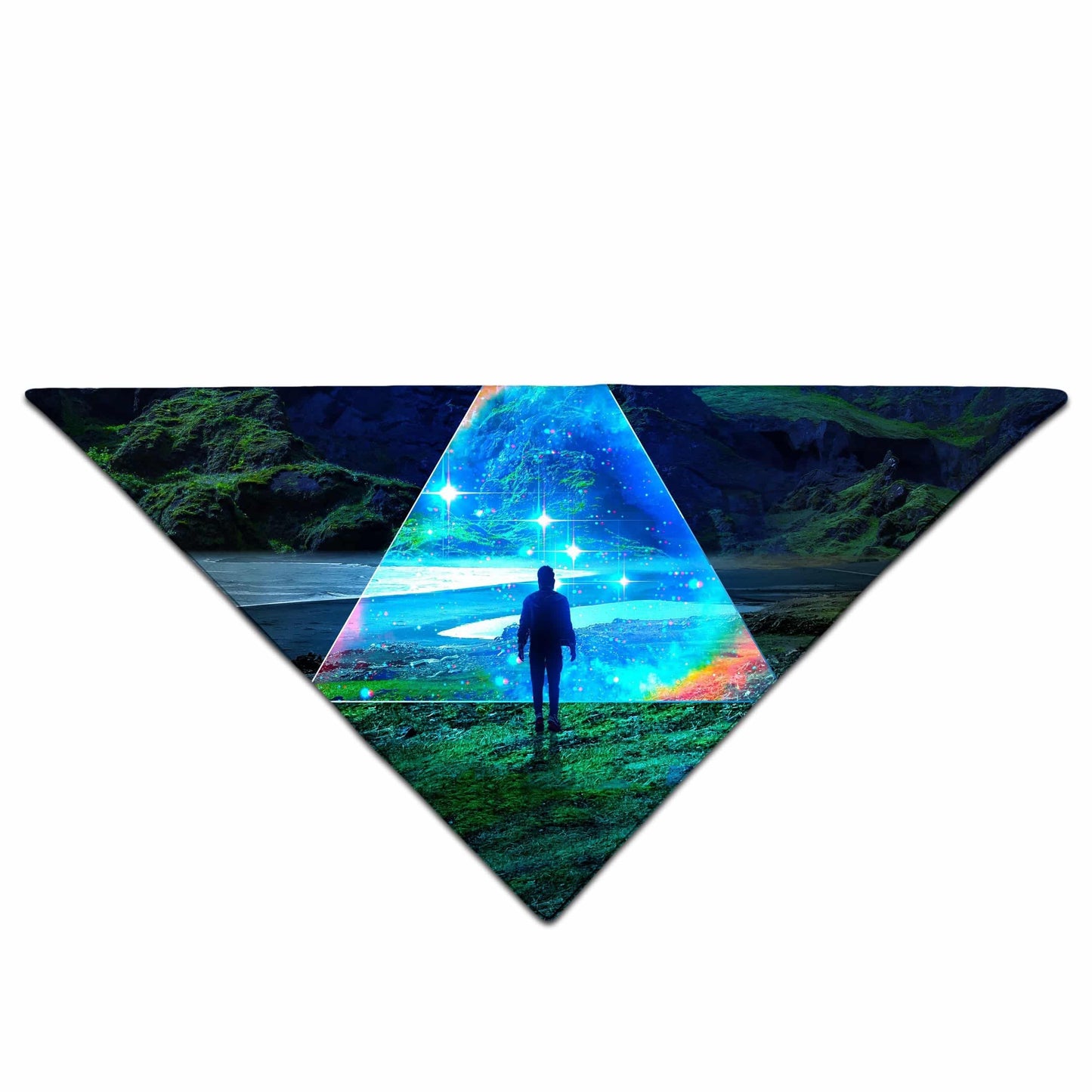 Rainbow Triangle Bandana, Think Lumi, | iEDM