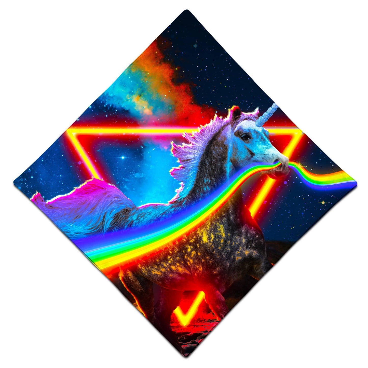 Rainbow Unicorn Bandana, Think Lumi, | iEDM