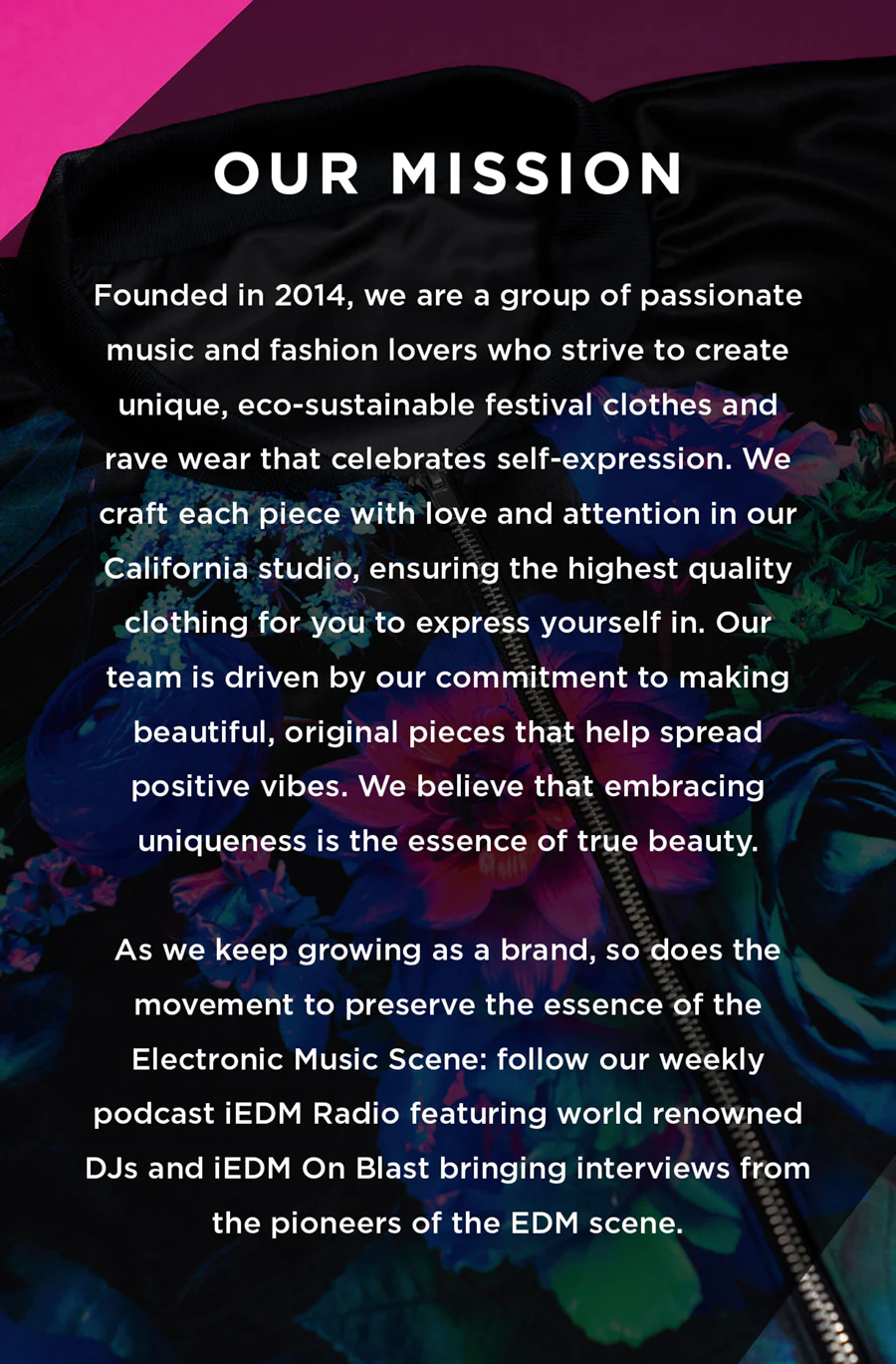 iEDM was founded by passionate EDM fans