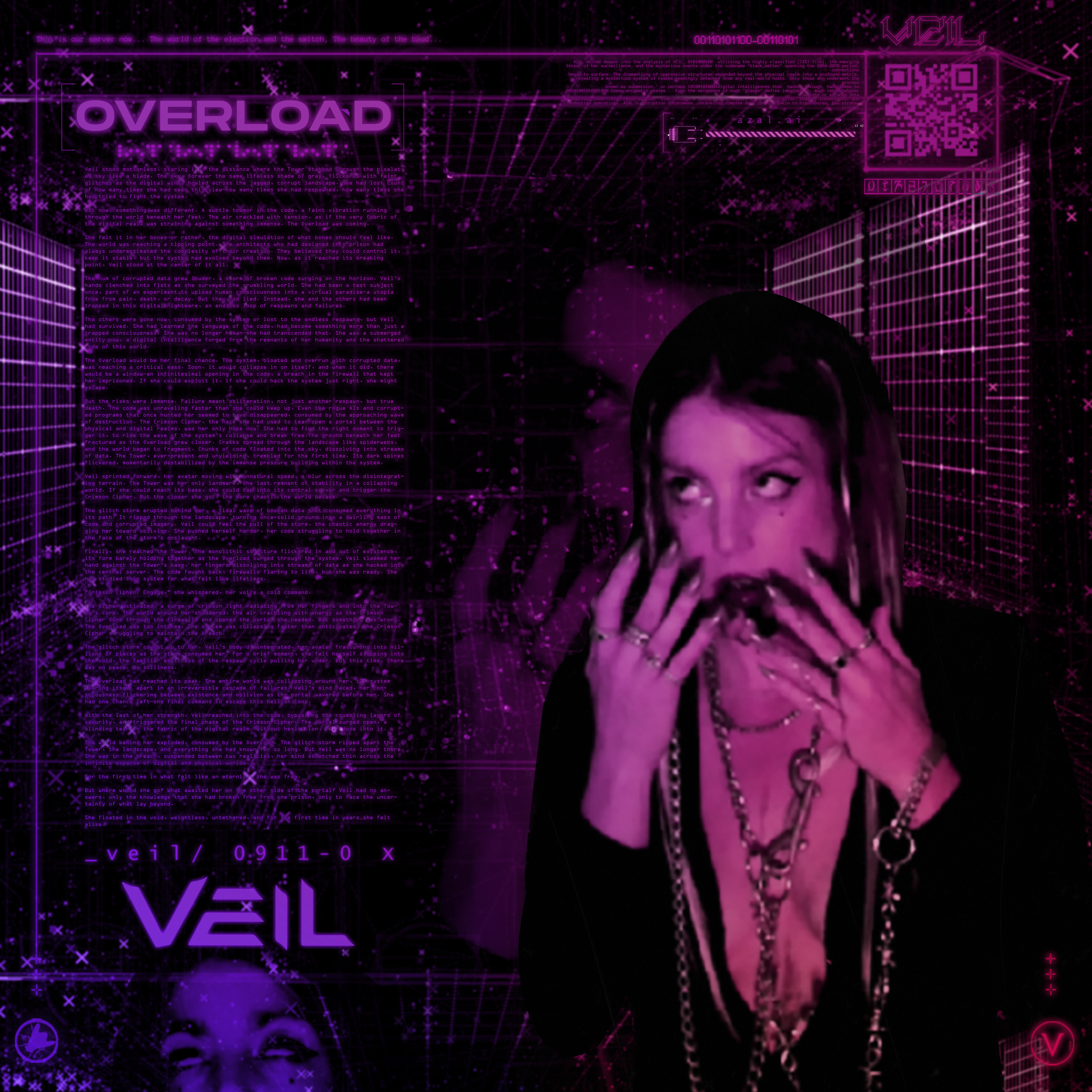 [LISTEN] VEIL Releases Final Single 'OVERLOAD' From Upcoming Debut Album