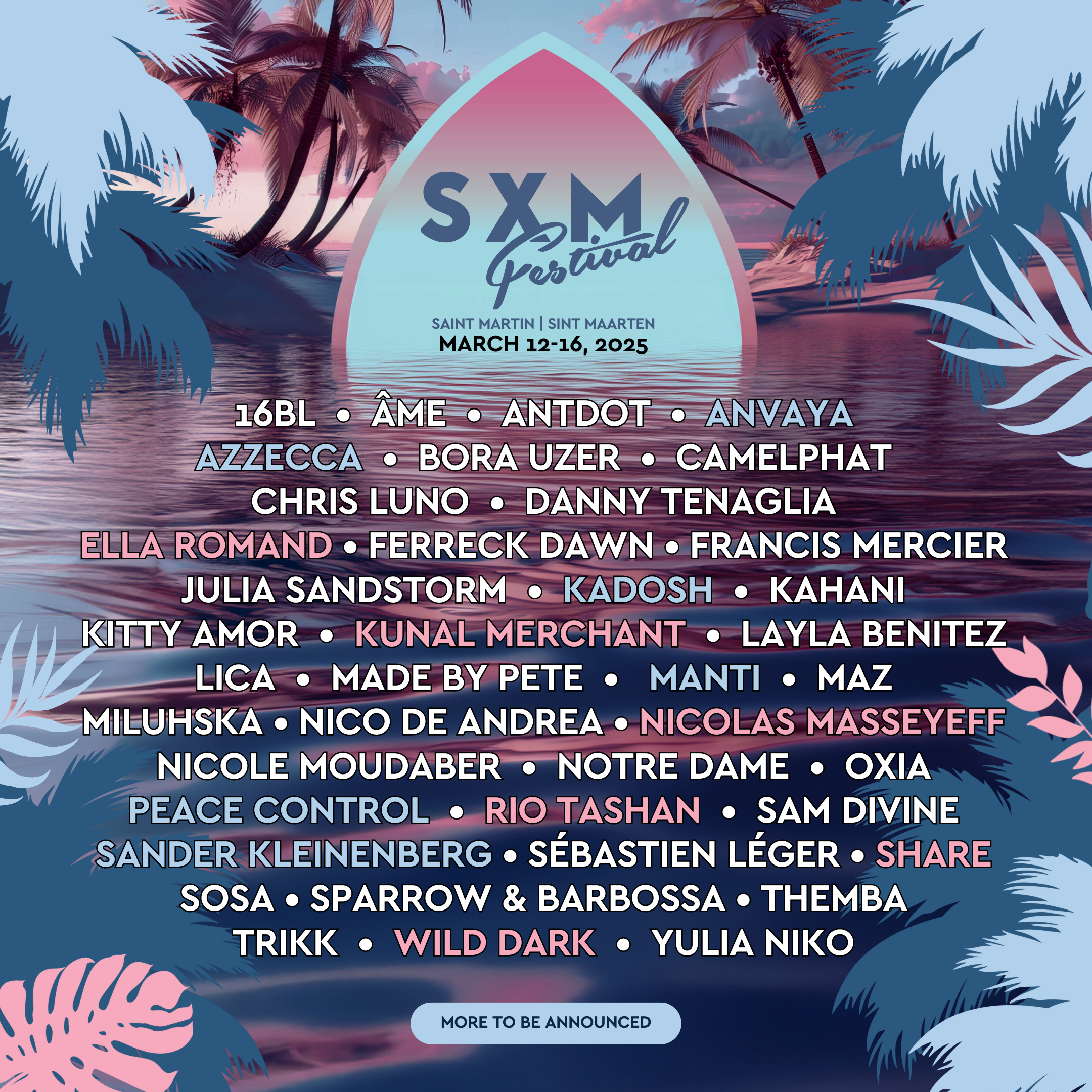 [FESTIVAL PREVIEW] SXM Festival Announces Stacked 2025 Lineup & Stunning Island Experiences