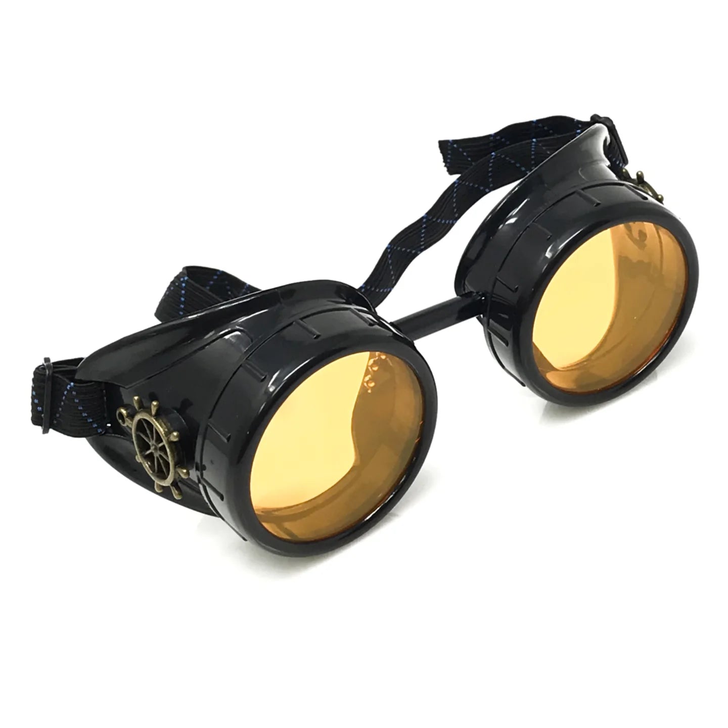 Steampunk Mad Scientist Goggles UV Glow Neon Rave Lenses - iEDM