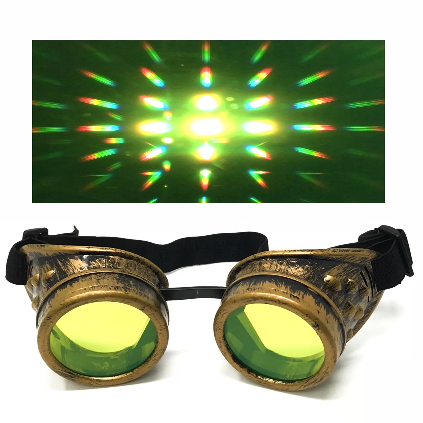Dystopian Trippy Goggles - iEDM