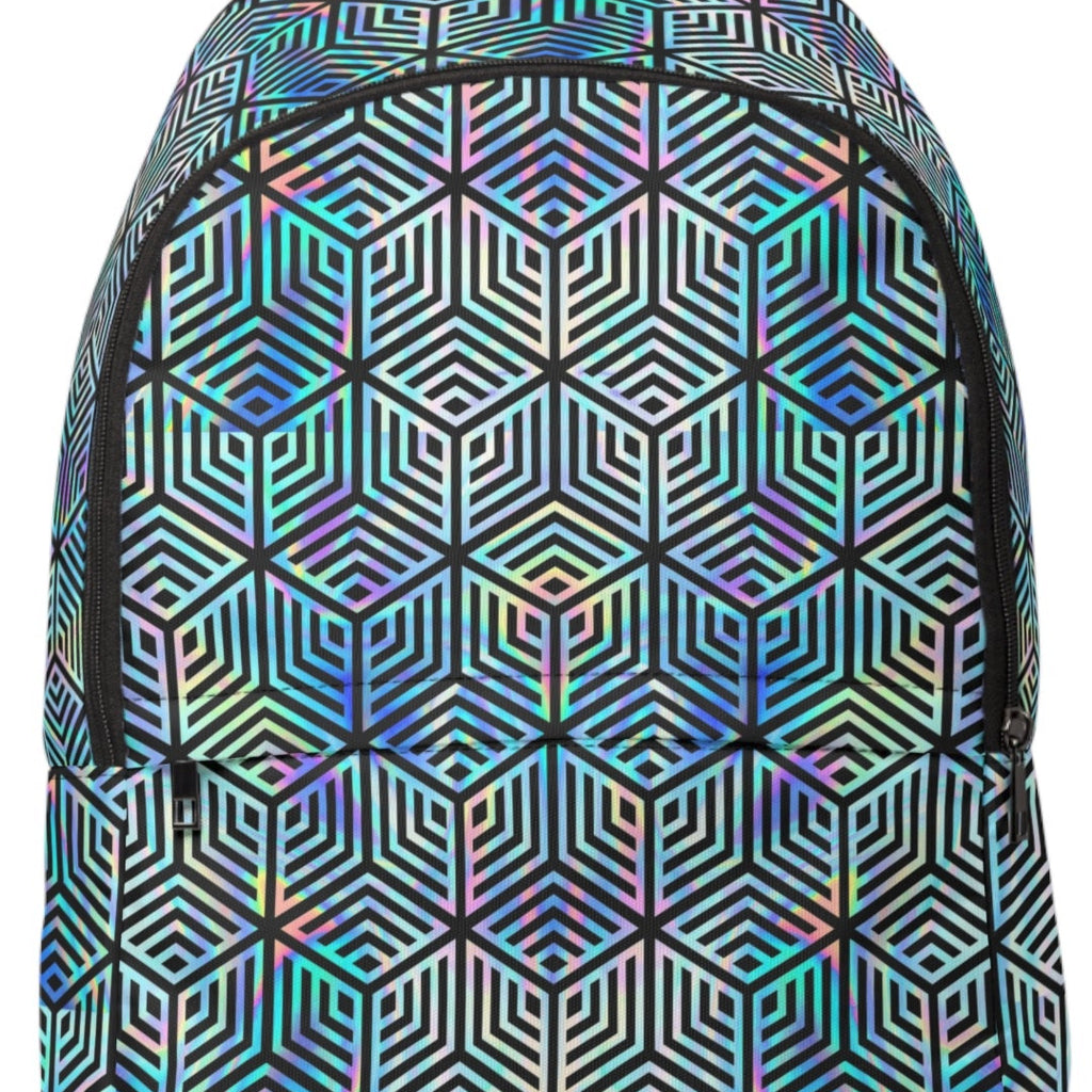 Holographic Hexagon Backpack, Bags, | iEDM