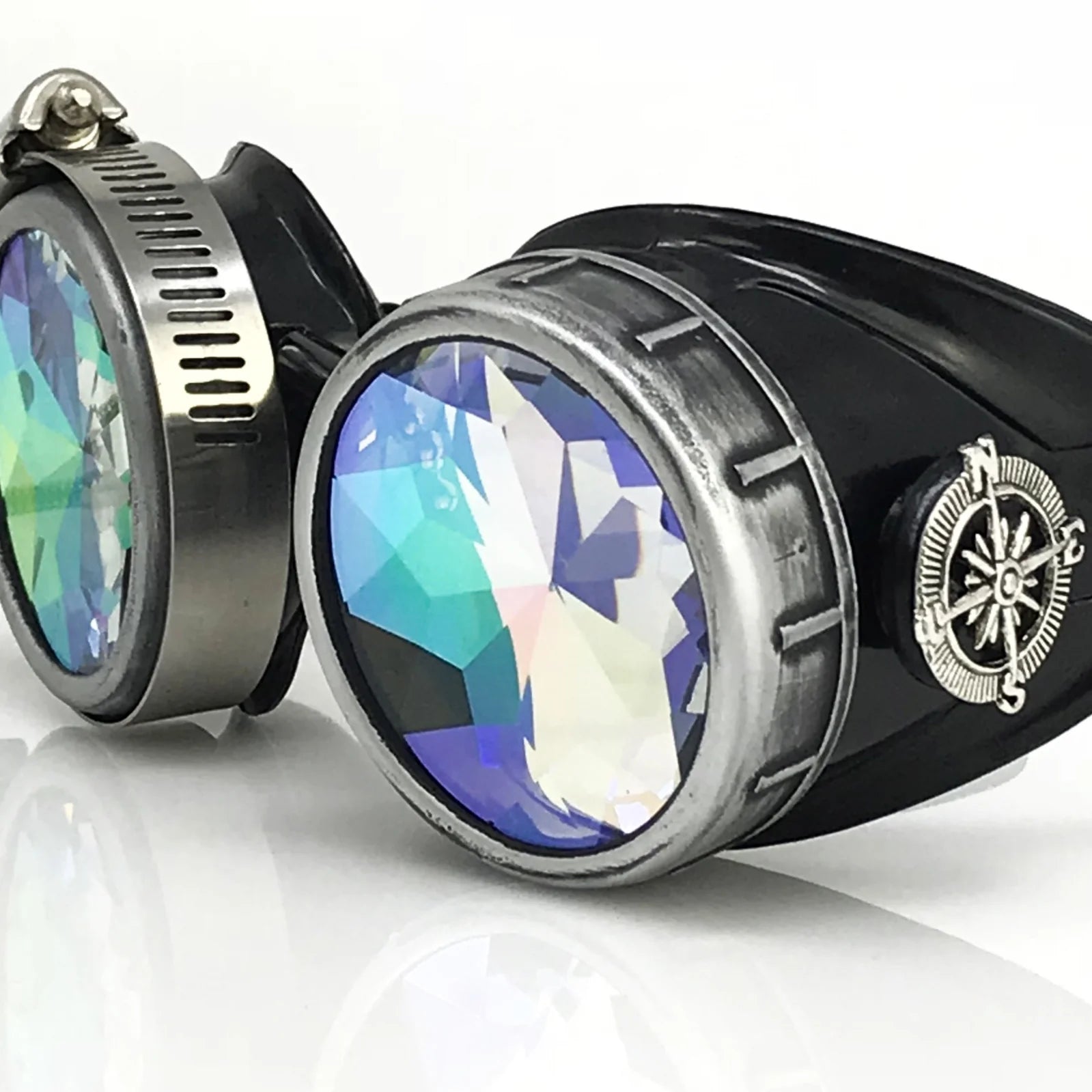 DJ Approved Glasses Rave Eyewear With Magnifying Eye Loupes Kaleidoscope Lenses - iEDM