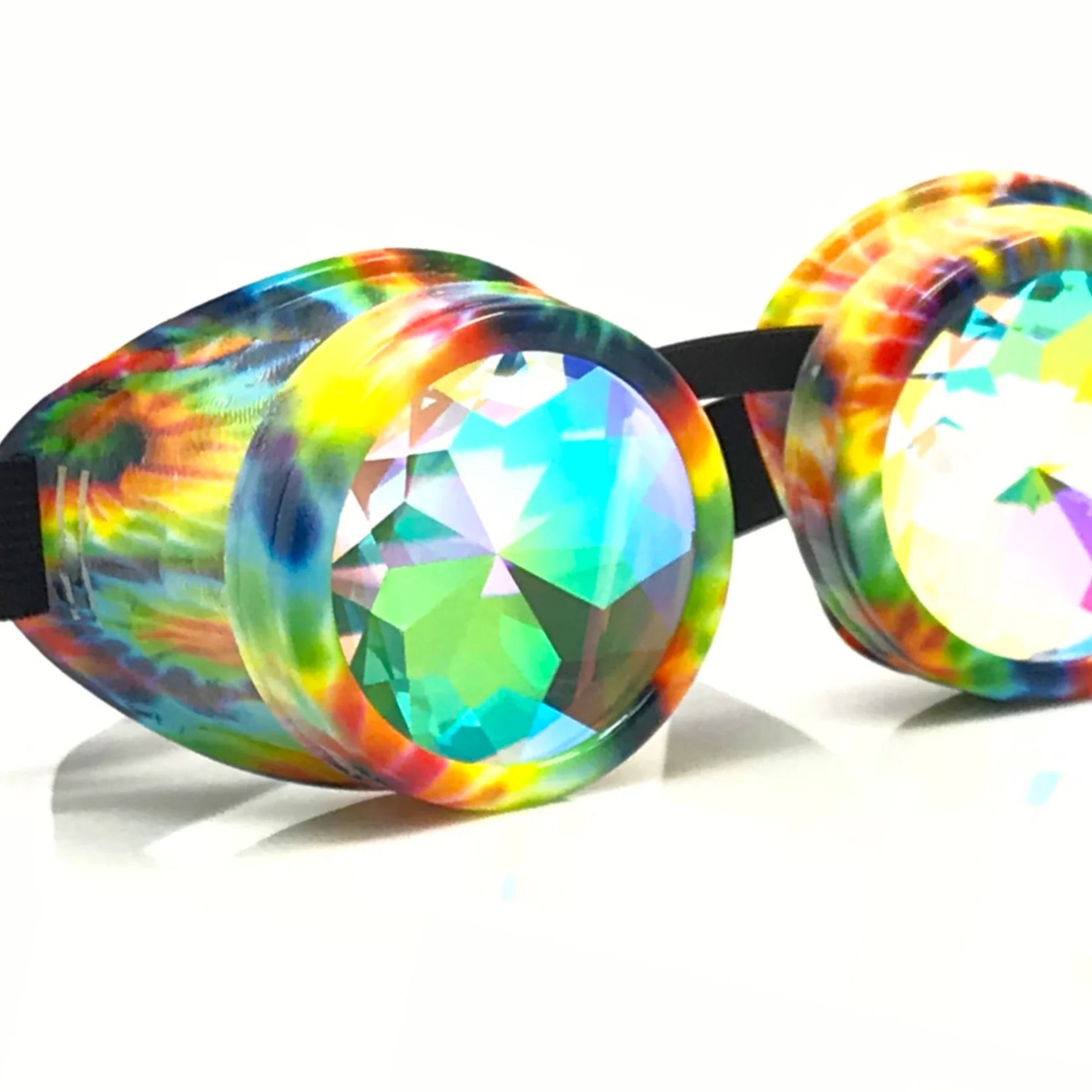 Rave Kaleidoscope Goggles Hippy Glasses - iEDM