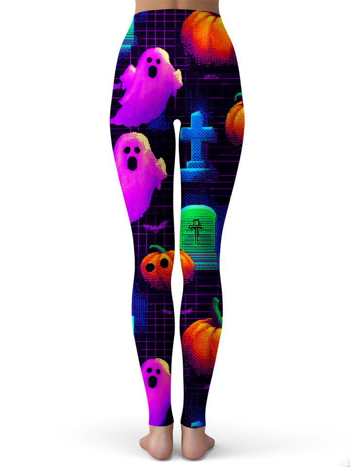 8 Bit Halloween Leggings - iEDM