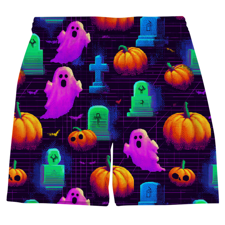 8 Bit Halloween Weekend Shorts - iEDM