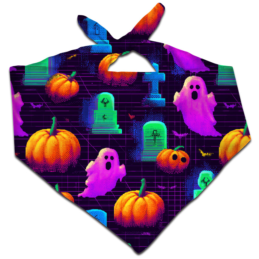 8 Bit Halloween Bandana - iEDM