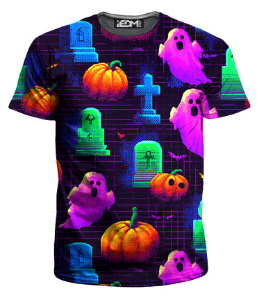8 Bit Halloween Men's T-Shirt - iEDM