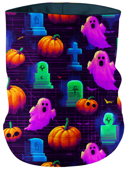 8 Bit Halloween Bandana Mask - iEDM