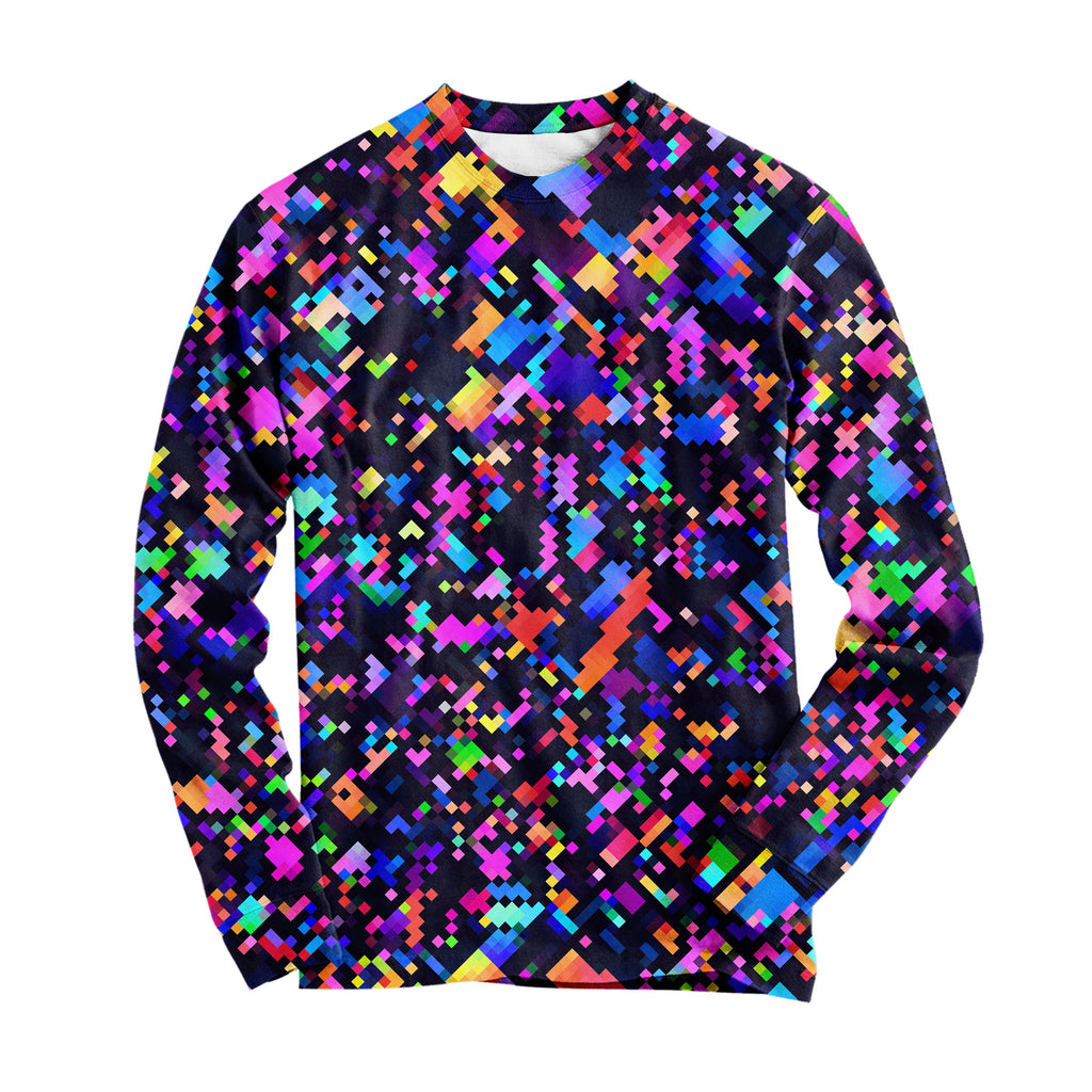 8-Bit Confetti Long Sleeve, Art Design Works, | iEDM