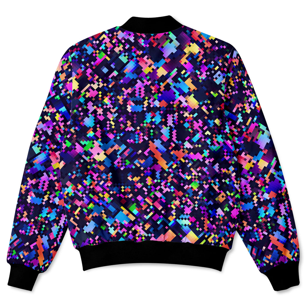 8-Bit Confetti Bomber Jacket, Art Design Works, | iEDM