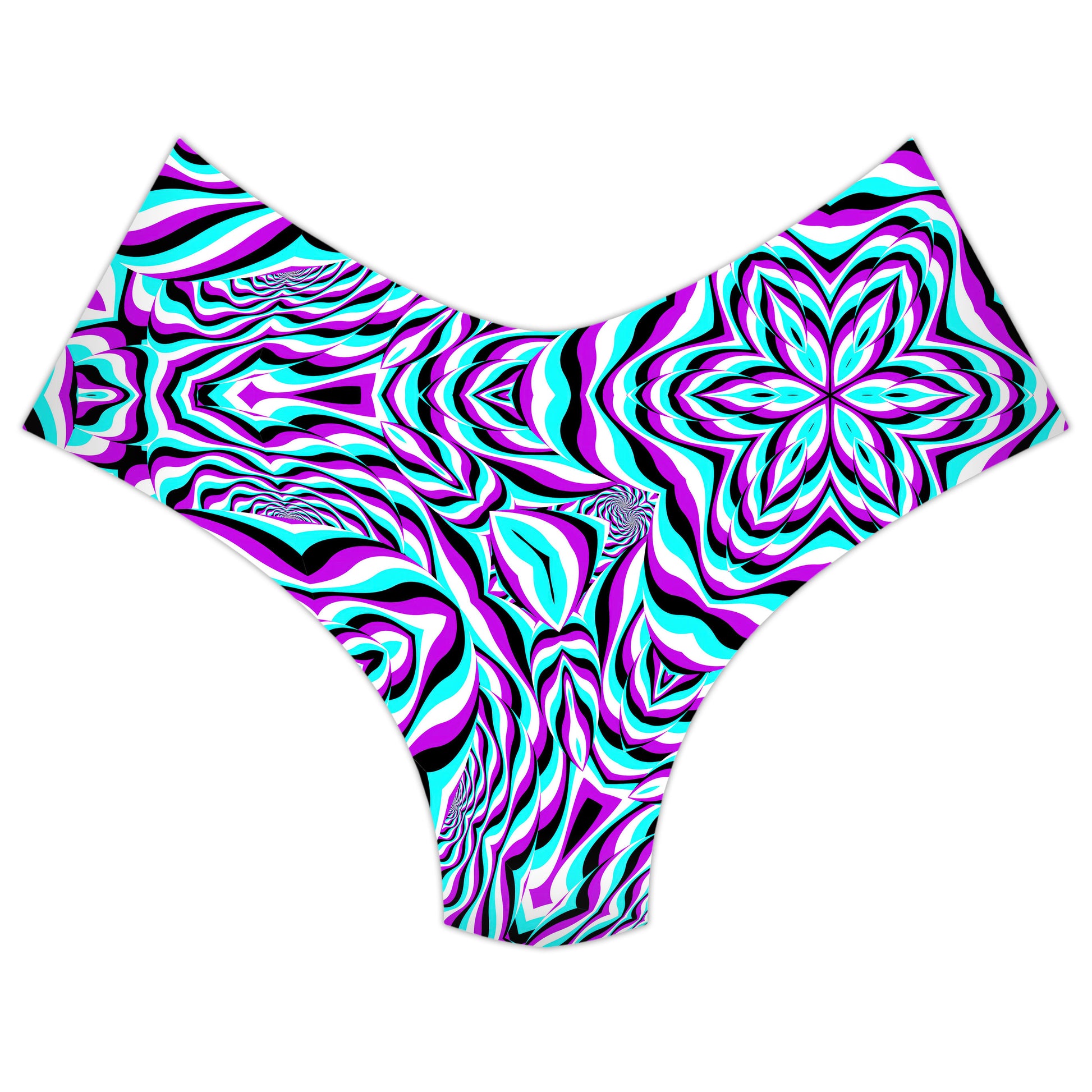 Aquarius Crop Top and Booty Shorts Combo, Art Design Works, | iEDM