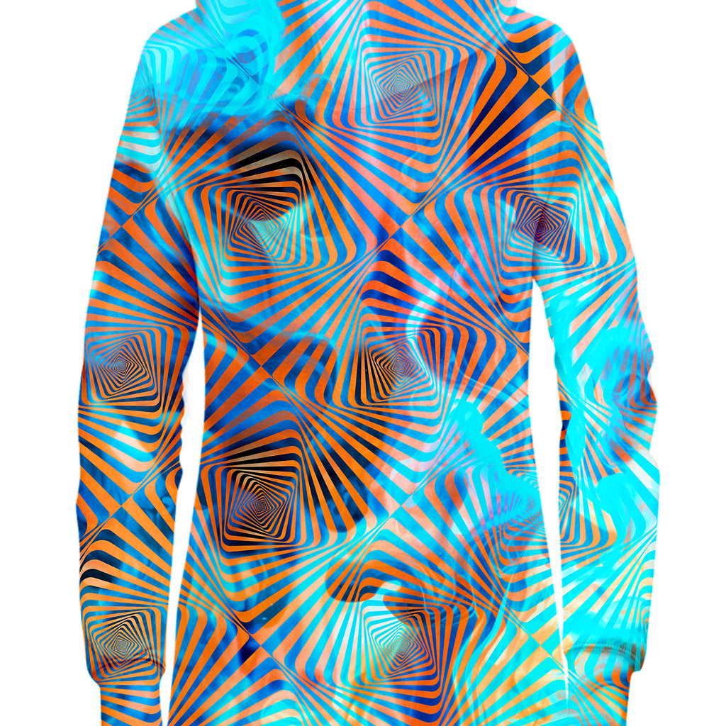 Aqua Plasma Hoodie Dress, Art Design Works, | iEDM