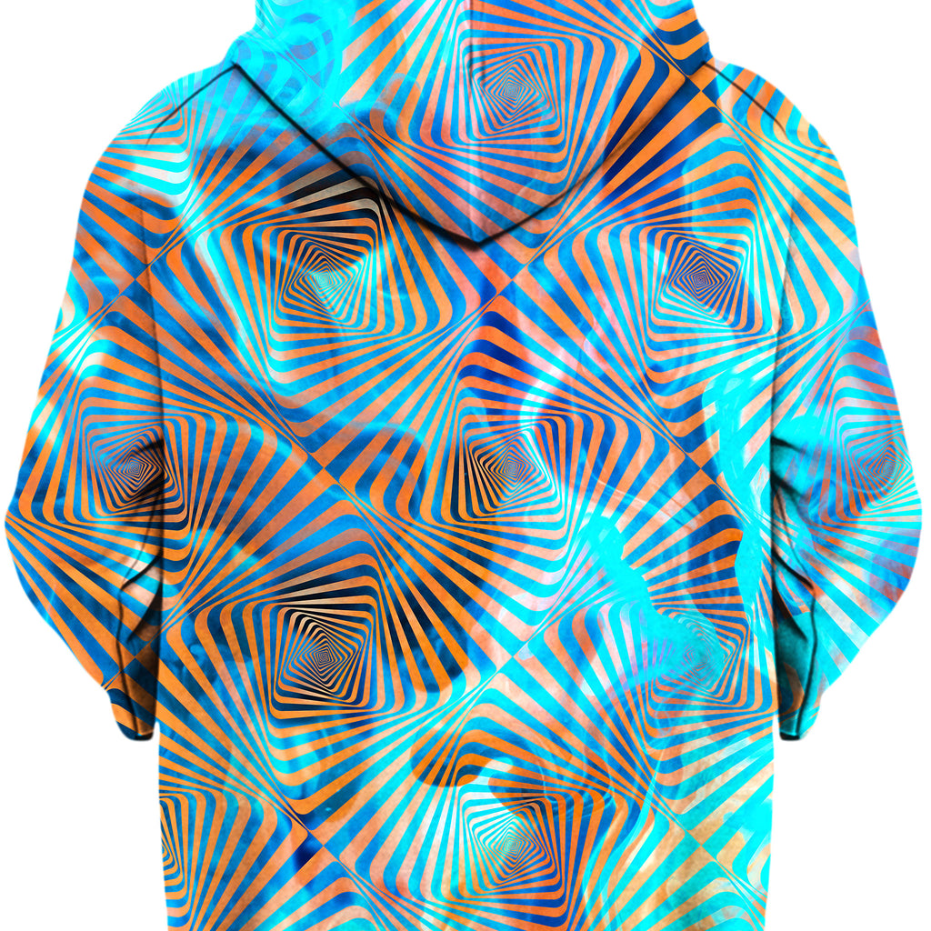 Aqua Plasma Unisex Hoodie, Art Design Works, | iEDM