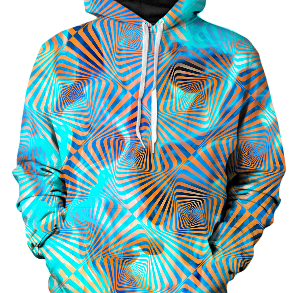 Aqua Plasma Unisex Hoodie, Art Design Works, | iEDM