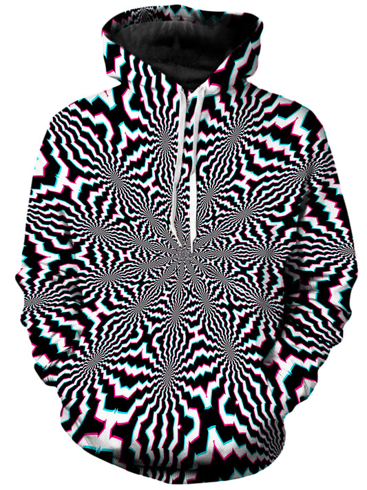 Fractal Ripples Unisex Hoodie, Art Design Works, | iEDM