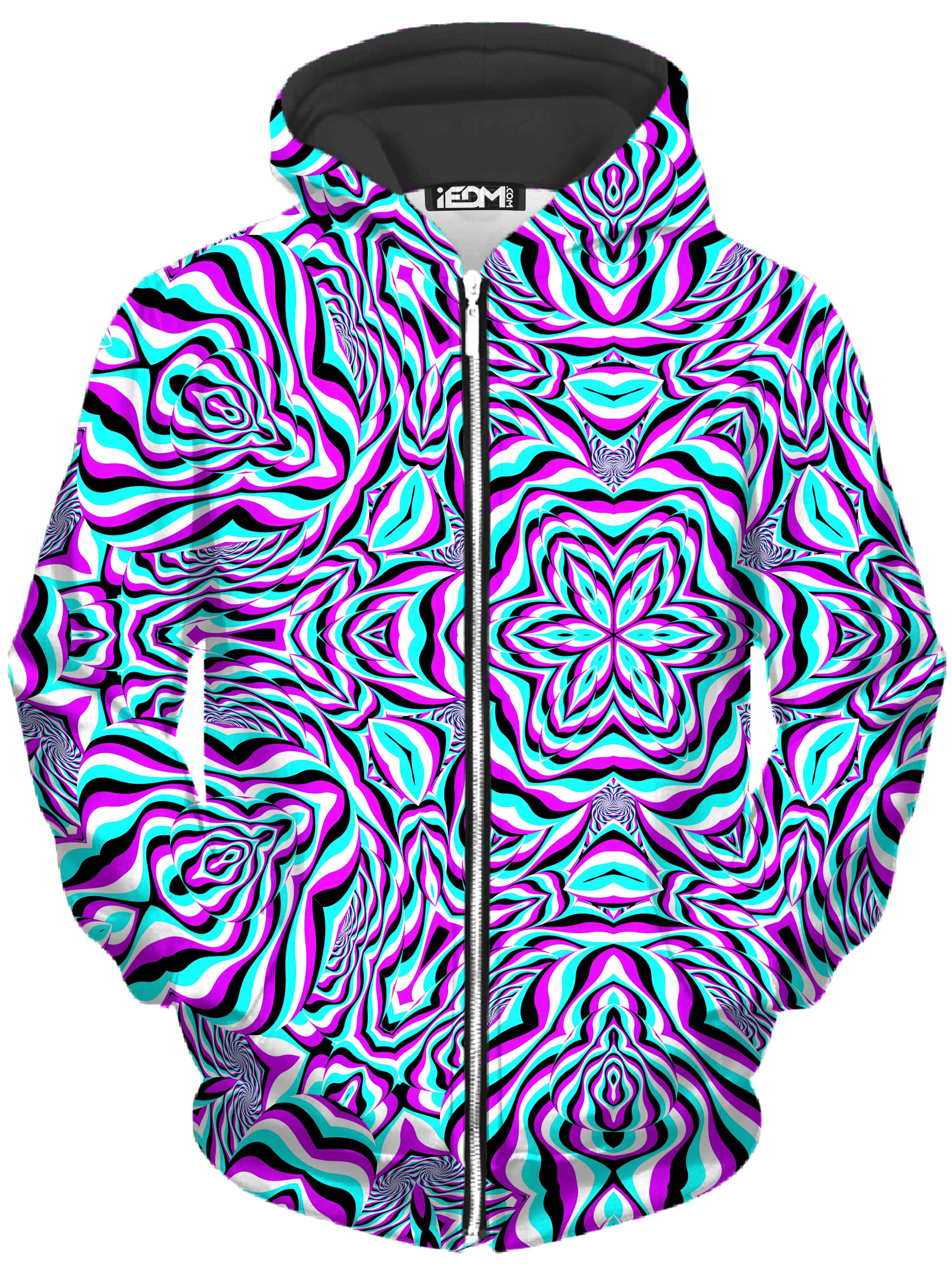 Aquarius Zip-Up Hoodie and Joggers Combo, Art Design Works, | iEDM