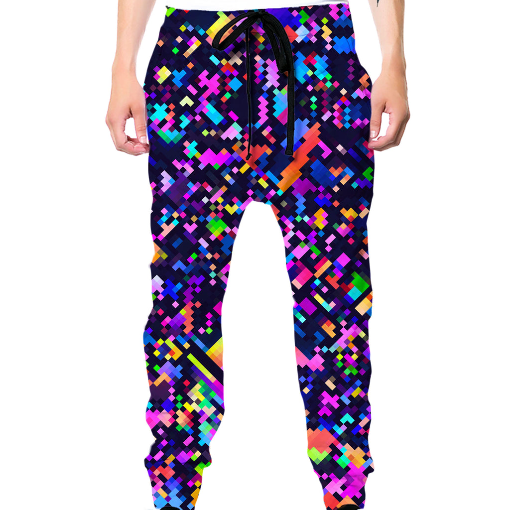 8-Bit Confetti T-Shirt and Joggers Combo, Art Design Works, | iEDM