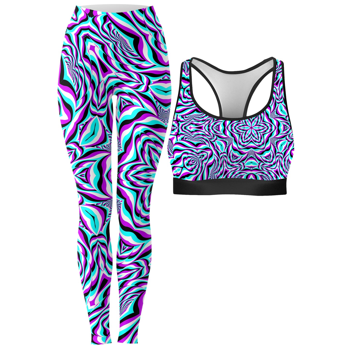 Aquarius Rave Bra and Leggings Combo, Art Design Works, | iEDM