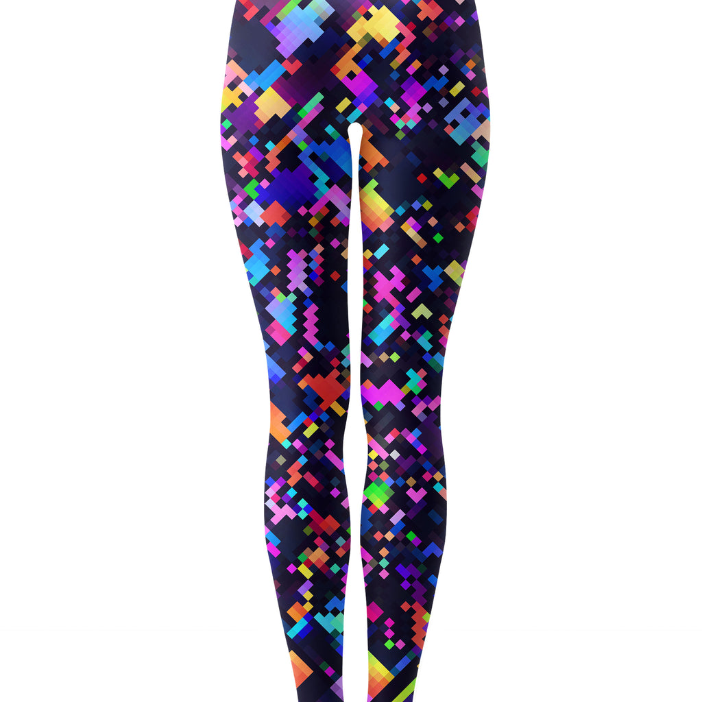 8-Bit Confetti Leggings, Art Design Works, | iEDM