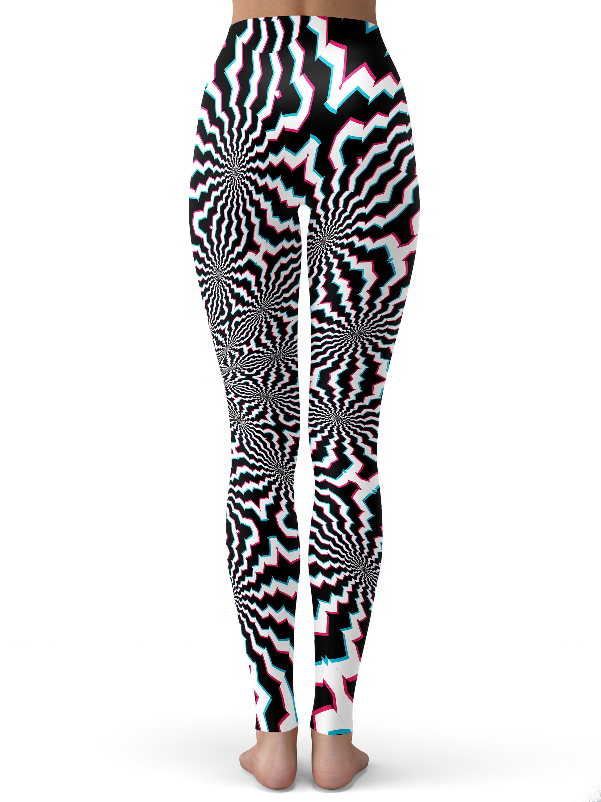 Fractal Ripples Leggings, Art Design Works, | iEDM